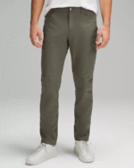 Lululemon Men's ABC Classic-Fit 5 Pocket Pant Warpstreme In Army Green