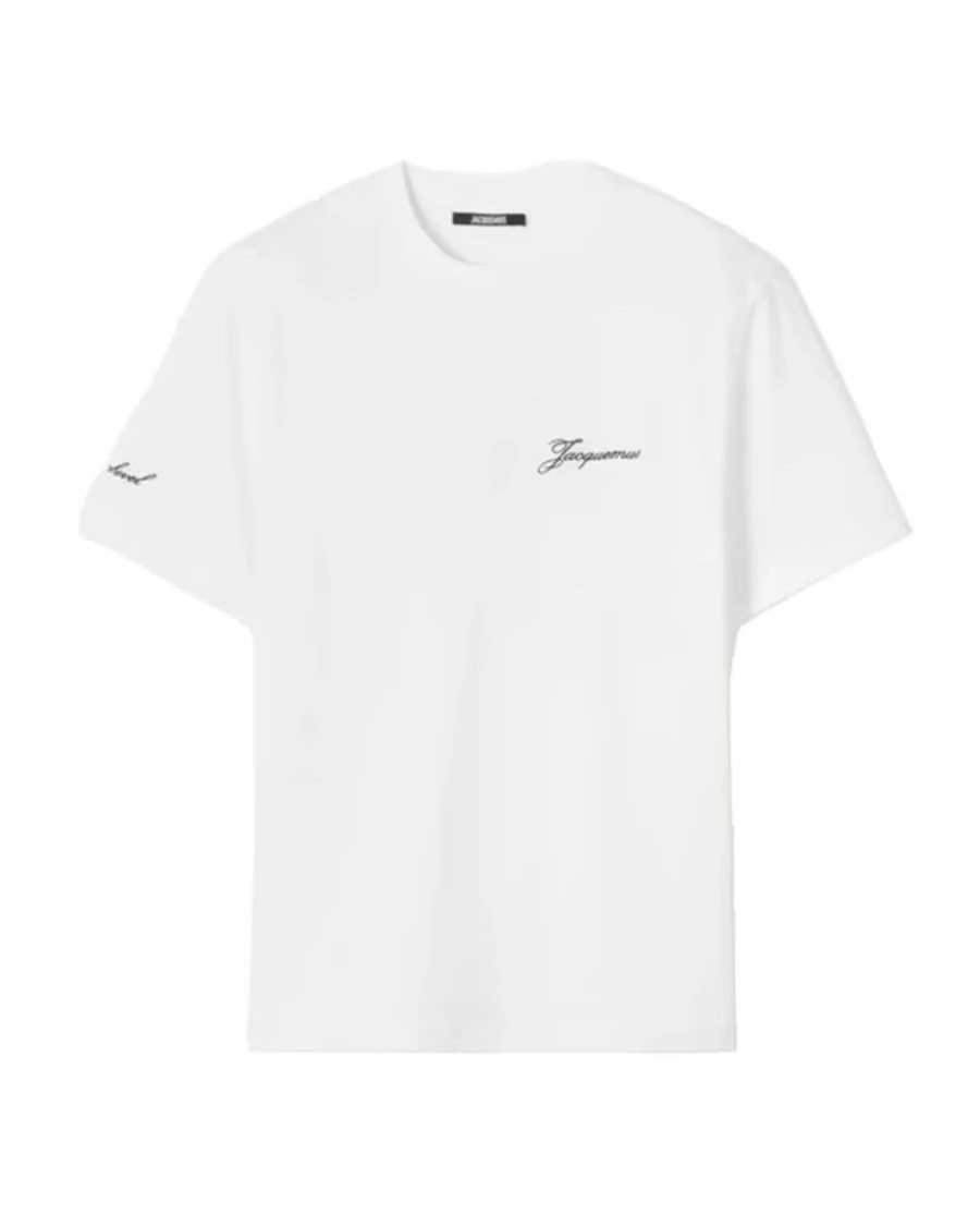 s-l1600 (8) 1 Jacquemus Courchevel High Altitude Club T-Shirt White Graphic Back Print Men’s - Image 1
