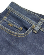 Boss Taber Jeans W33 L34 Blue Tapered Fit Mens Designer Denim - Image 4