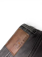 Hugo Boss Men’s Grey Slim Fit Jeans W34 L34 Distressed Designer Denim BOSS - Image 13
