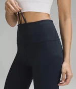 Lululemon Women's Wunder Train High-Rise Tight with Pockets 25" in True Navy - Image 4