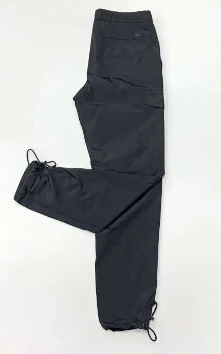 Hugo Men's Kane Regular Tapered Fit Polyester Cargo Pants In Black