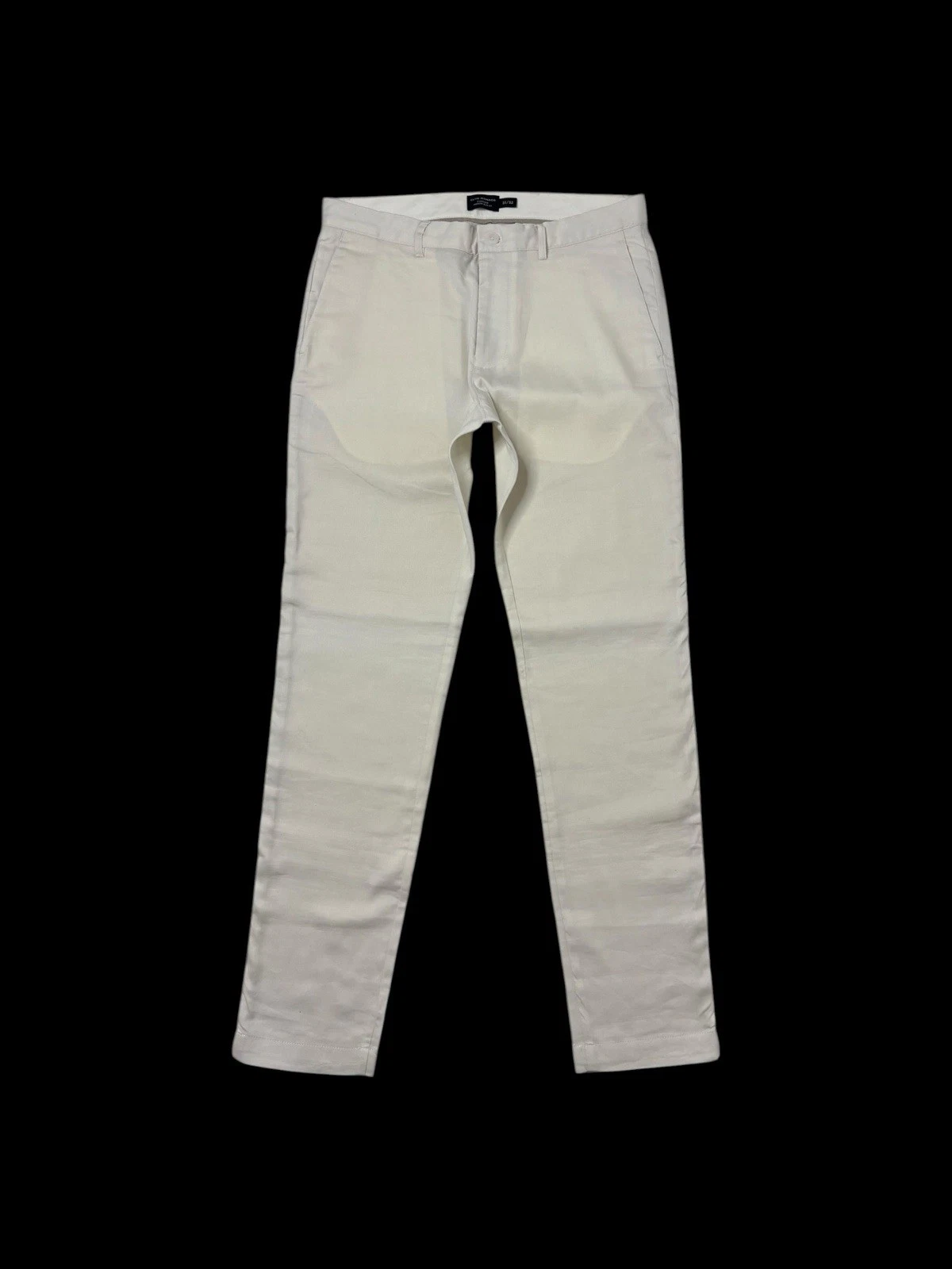 s-l1600 - 2026-07-06T184623.748 Club Monaco Connor Slim Fit Chinos Men’s 31x32 White Stretch Trousers - Image 1