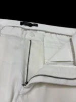 Club Monaco Connor Slim Fit Chinos Men’s 31x32 White Stretch Trousers - Image 6