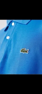 Lacoste Classic Fit L.12.12 Polo Shirt Size M in Blue - Image 4