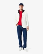 Lacoste Men’s Classic Fit L.12.12 Polo Shirt Red Size M - Image 5