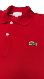 Lacoste Men’s Classic Fit L.12.12 Polo Shirt Red Size M - Image 9