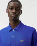 Lacoste Classic Fit L.12.12 Original Piqué Polo Shirt Size XL in Blue - Image 2