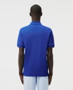 Lacoste Classic Fit L.12.12 Original Piqué Polo Shirt Size XL in Blue - Image 3