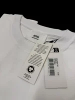 Ami Paris Men’s T-Shirt Size M in White - Image 10