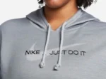 Nike Women's All Time Therma Fit Crop Hoodie Size M in Grey