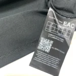 Guess Men's Super Slim Fit Long Sleeve T-Shirt In Black Size XL - Image 4
