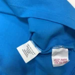 Calvin Klein Regular Fit Men's Crew Neck T-Shirt In Turquoise Blue Size L - Image 7