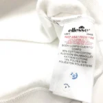 Ellesse Leeti Men's Regular Fit Logo Sweatshirt in White Size L - Image 6