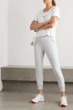 Nike Women's Flow Hyper Yoga Long Pants In Grey Size M DB4481-050