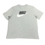 Nike Men's Icon Futura T-Shirt In Grey Heather In Size XXL