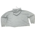 Levi’s Women's Floral Print Cropped Hoodie In Grey Size XL/TG - Image 8