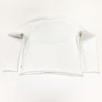 Levi’s Women's Relaxed Fit Graphic Raw Cut Hem Sweatshirt In White - Image 10