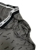 Michael Kors Men's MK Monogram Loungewear Pyjama Pants In Grey - Image 7