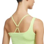 Nike Womens Air Asymmetrical Tank Top In Green Size S DD5453-303 - Image 3