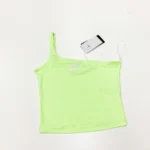 Nike Womens Air Asymmetrical Tank Top In Green Size S DD5453-303 - Image 6