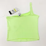 Nike Womens Air Asymmetrical Tank Top In Green Size S DD5453-303 - Image 9