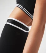 Lacoste Women s SPORT Printed Waist Leggings In Black - Image 7