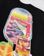 Casablanca Casa Airlines T-Shirt Black Graphic Print Size XL - Image 2