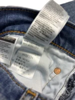 Levi’s 511 Slim Jeans W32 L34 Blue Denim Men’s Straight Leg Pants - Image 4