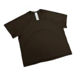 Lululemon Swiftly Tech Cropped Short-Sleeve T-Shirt 2.0 Espresso Dark Brown - Image 4