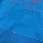 Adidas Women's Performance Crewneck Long Sleeve Sweatshirt In Turquoise/Pink In - Image 4