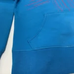Adidas Women's Performance Crewneck Long Sleeve Sweatshirt In Turquoise/Pink In - Image 6
