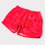 BOSS Men's Swim Shorts With Seasonal Pattern In Red - Image 2