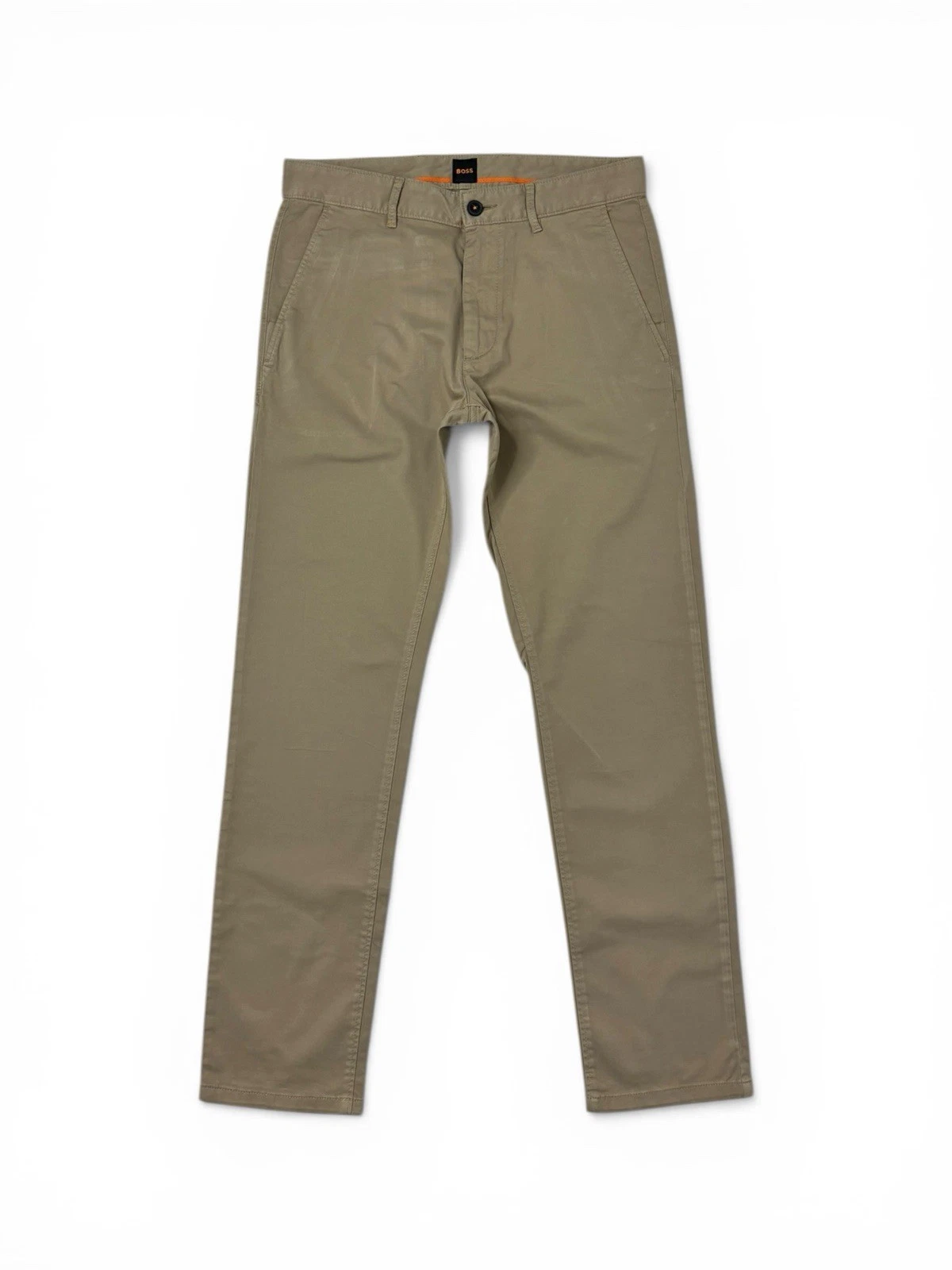 s-l1600 - 2026-07-14T184823.391 Hugo Boss Chino Trousers Beige Slim Fit 31x32 Men’s BOSS Smart Casual - Image 1