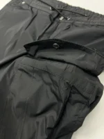 Hugo Men's Kane Regular Tapered Fit Polyester Cargo Pants In Black 32R - Image 16