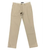 CLUB MONACO Men's Connor Slim Fit Cotton Twill Chinos In Khaki | 30W/30L - Image 3