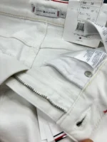 Tommy Hilfiger Women's Straight Rome High Waist Short Skirt In White EU W34 - Image 3