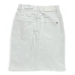 Tommy Hilfiger Women's Straight Rome High Waist Short Skirt In White EU W34 - Image 7