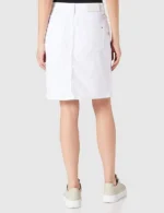 Tommy Hilfiger Women's Straight Rome High Waist Short Skirt In White EU W34 - Image 13