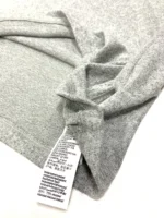 Calvin Klein Women's Long Sleeve Lounge V Neck T-Shirt In Grey Size XS/TP - Image 3